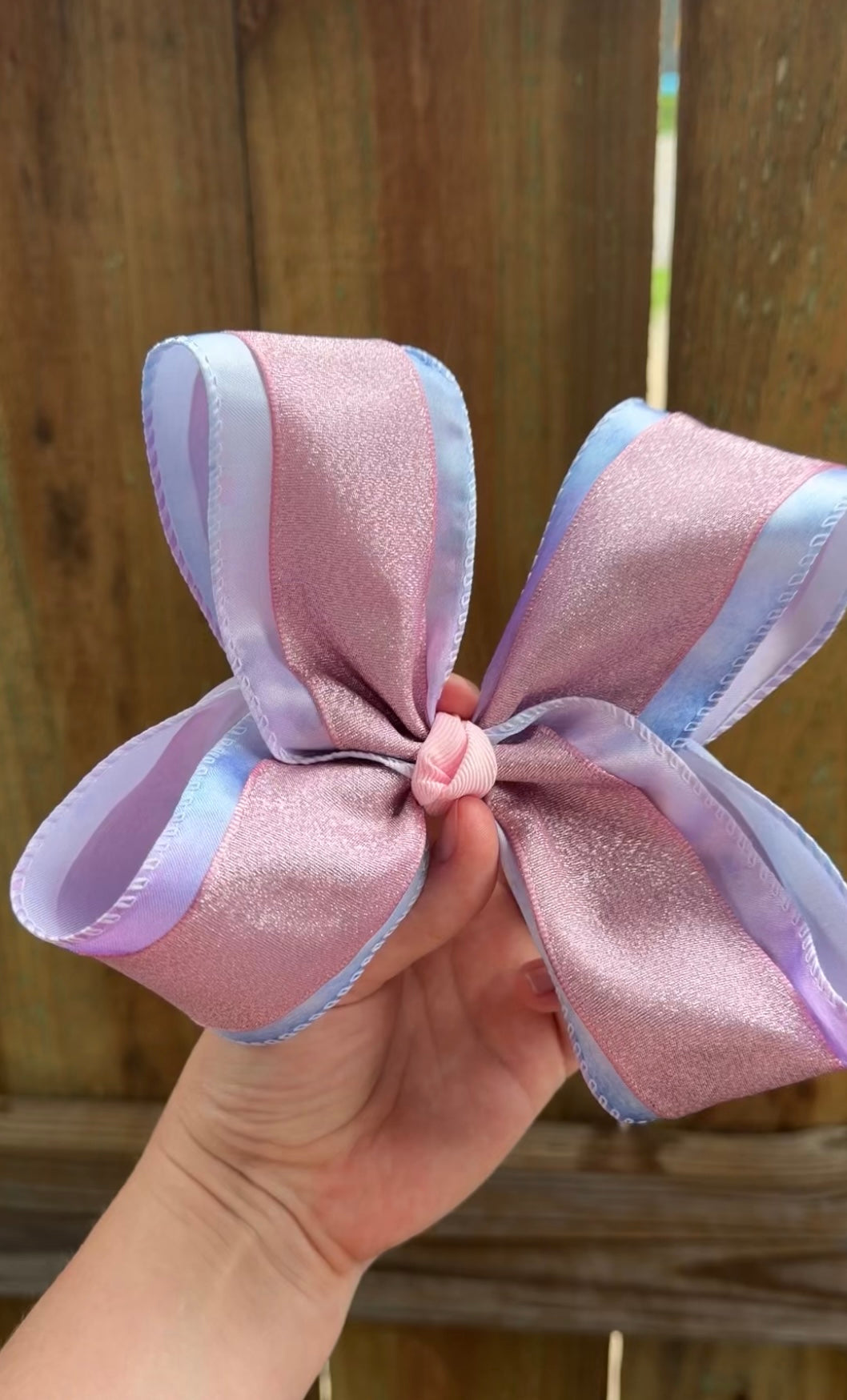 7” ribbon bow
