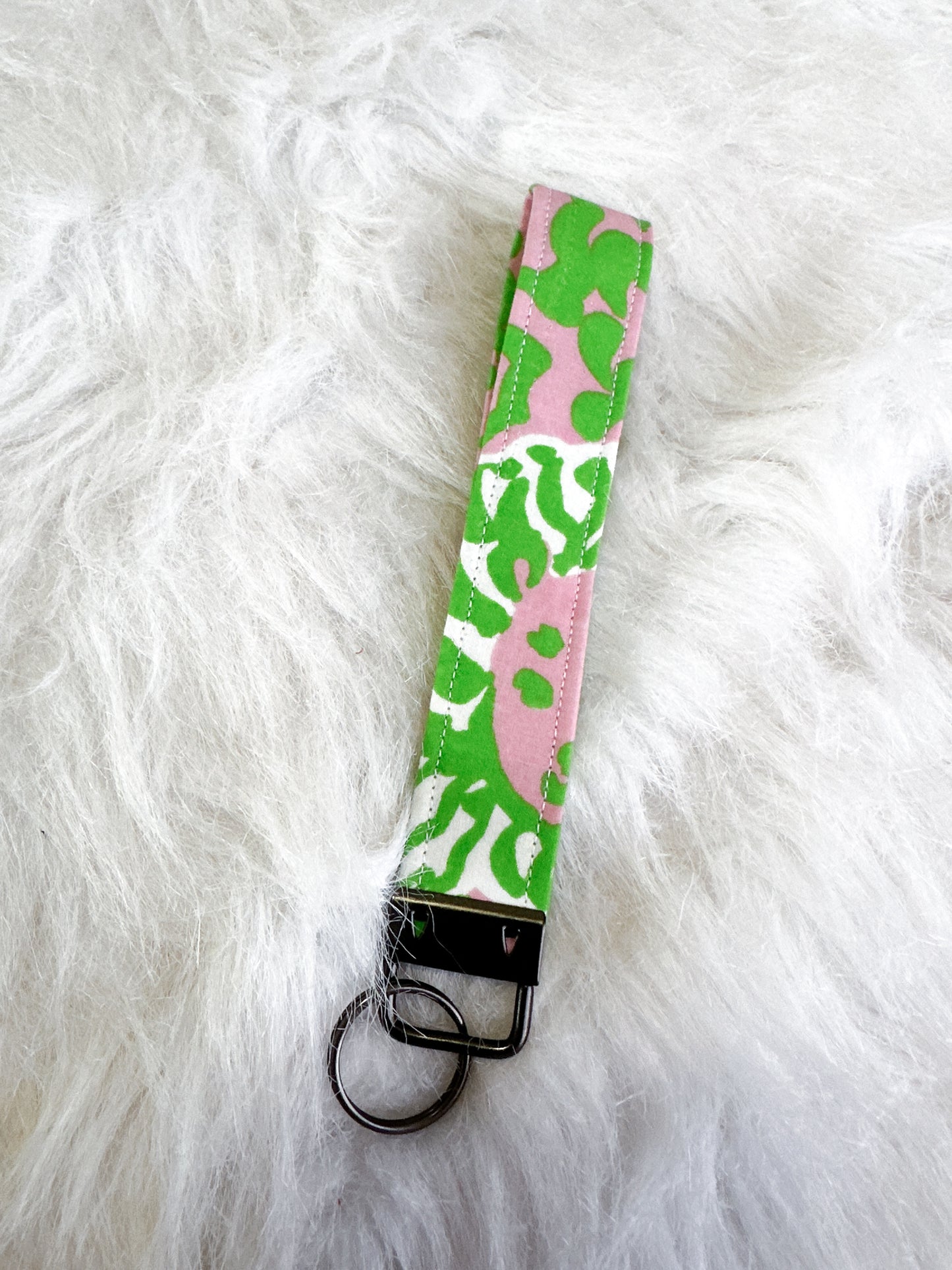Upcycled LP wristlet