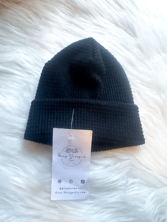 Black beanie