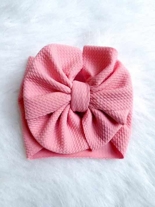 Dusty rose bows