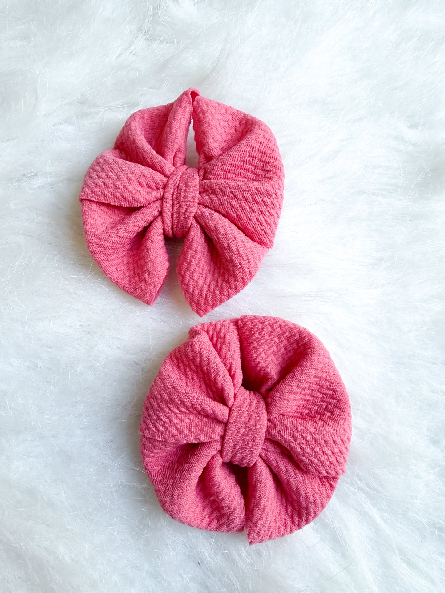 Pink bows