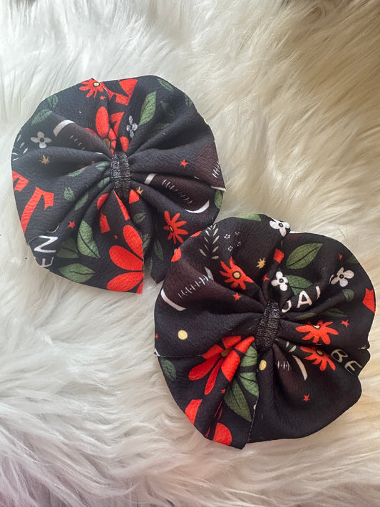 Bengals bows (dark)