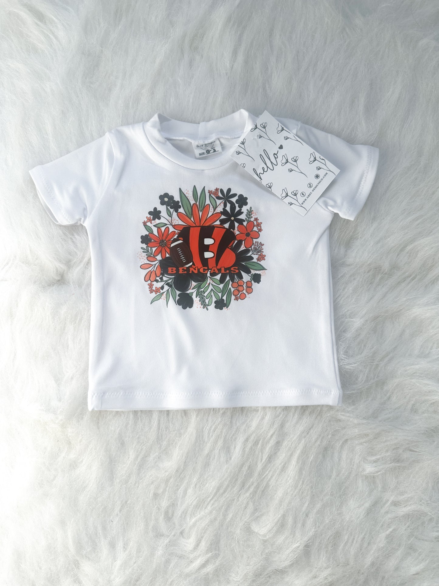 Bengals graphic tee 0-3
