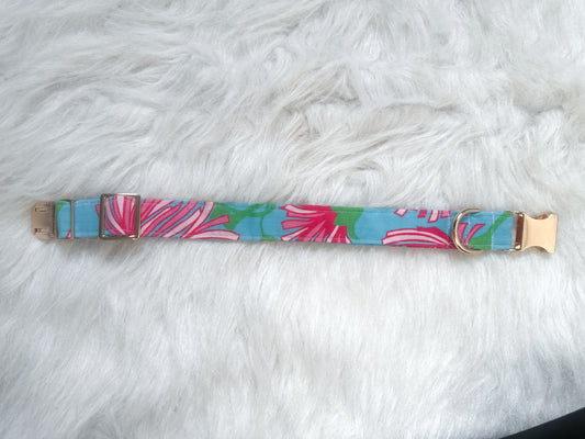 Upcycled LP dog collar