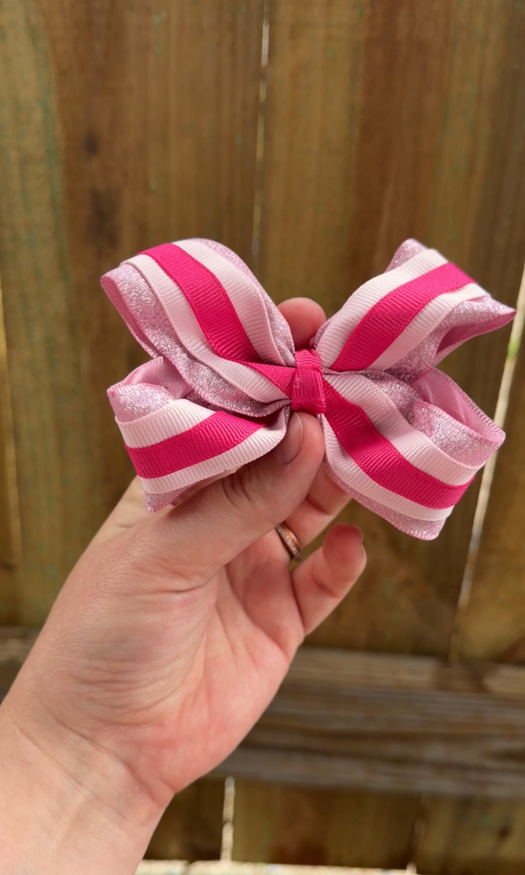 5” ribbon bow