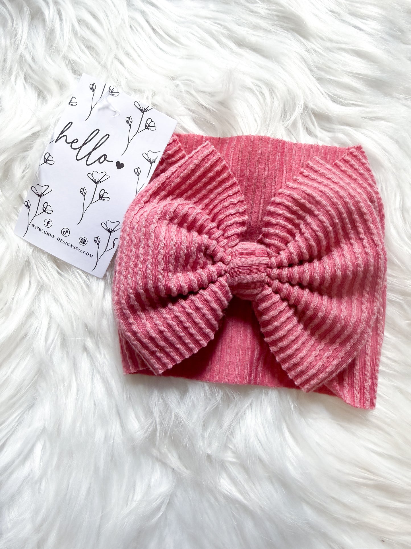 Mauve headwrap