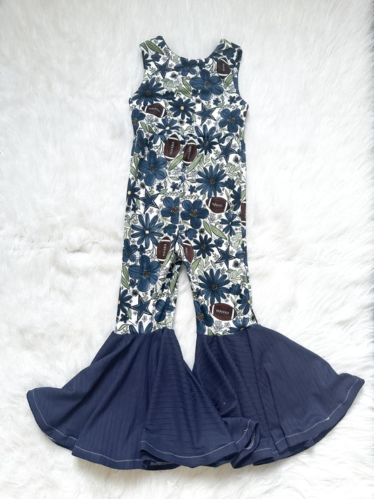 Cowboys bell romper 3T
