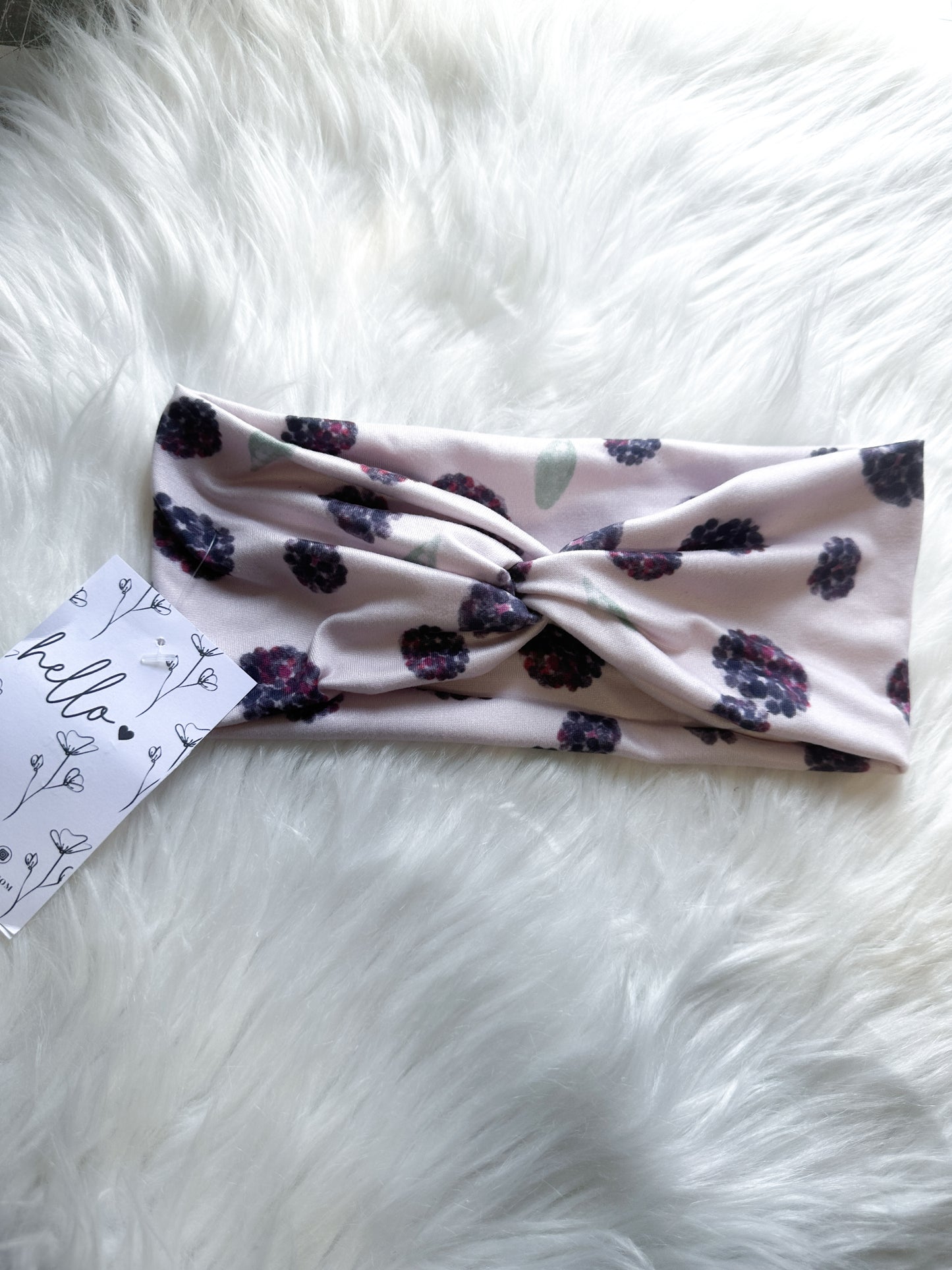 Blackberry headband