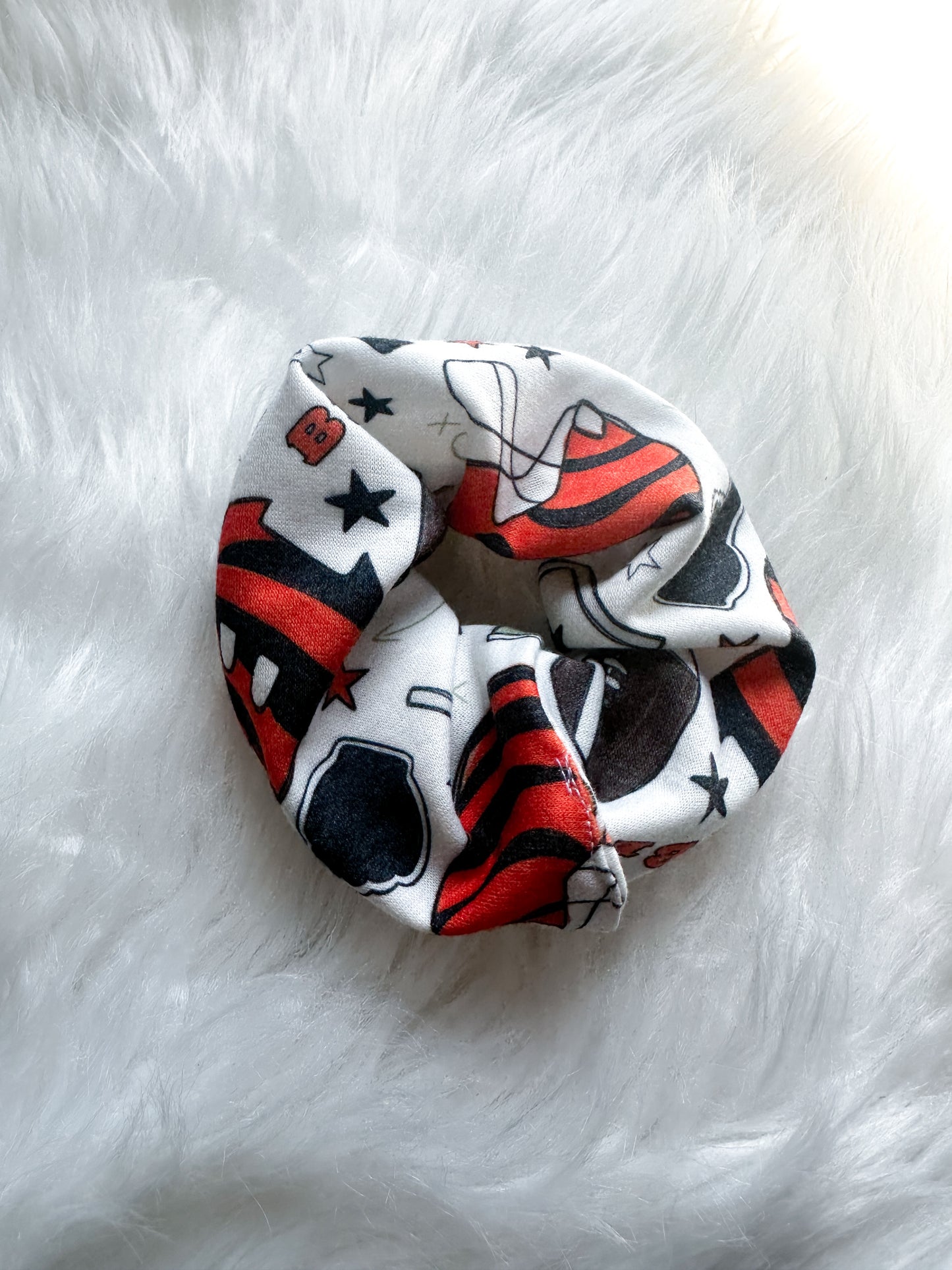 Bengals scrunchies