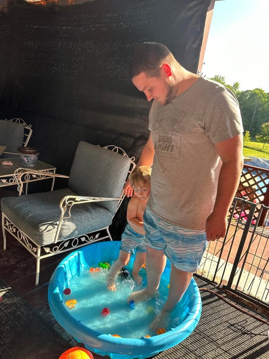 Swim trunks 18/24 & 4T