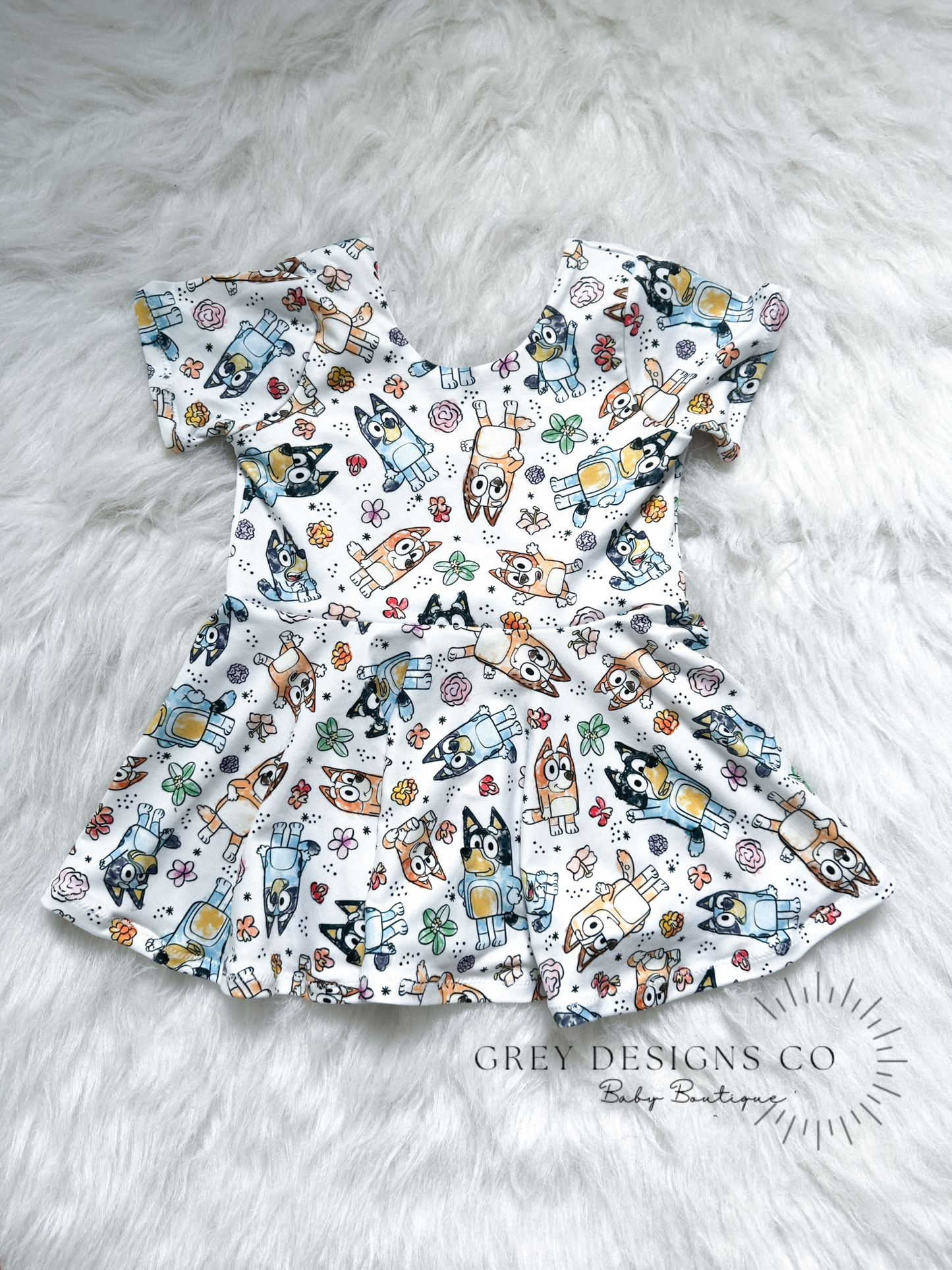 Short sleeve peplum 5T