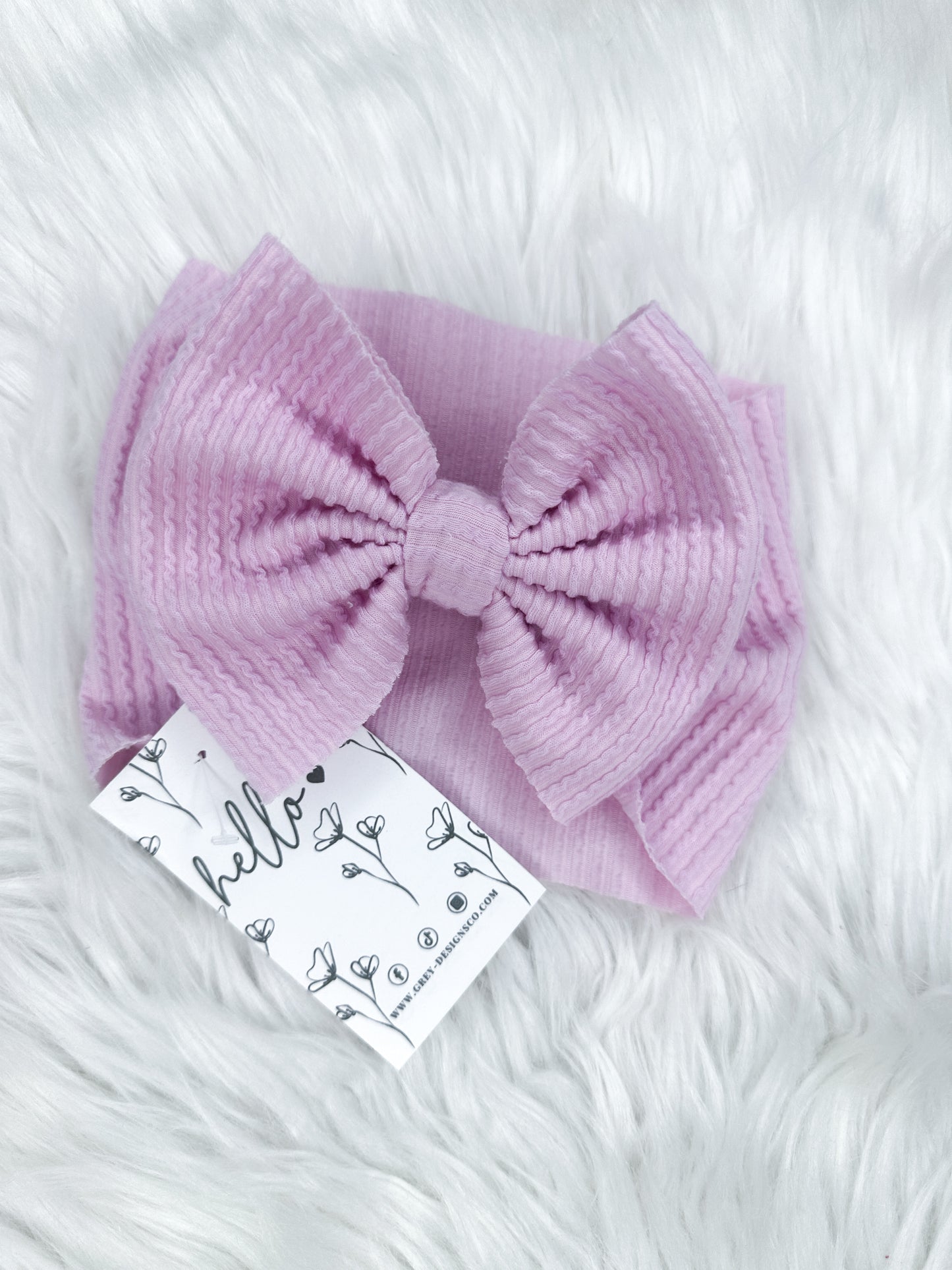 Pale Pink bows