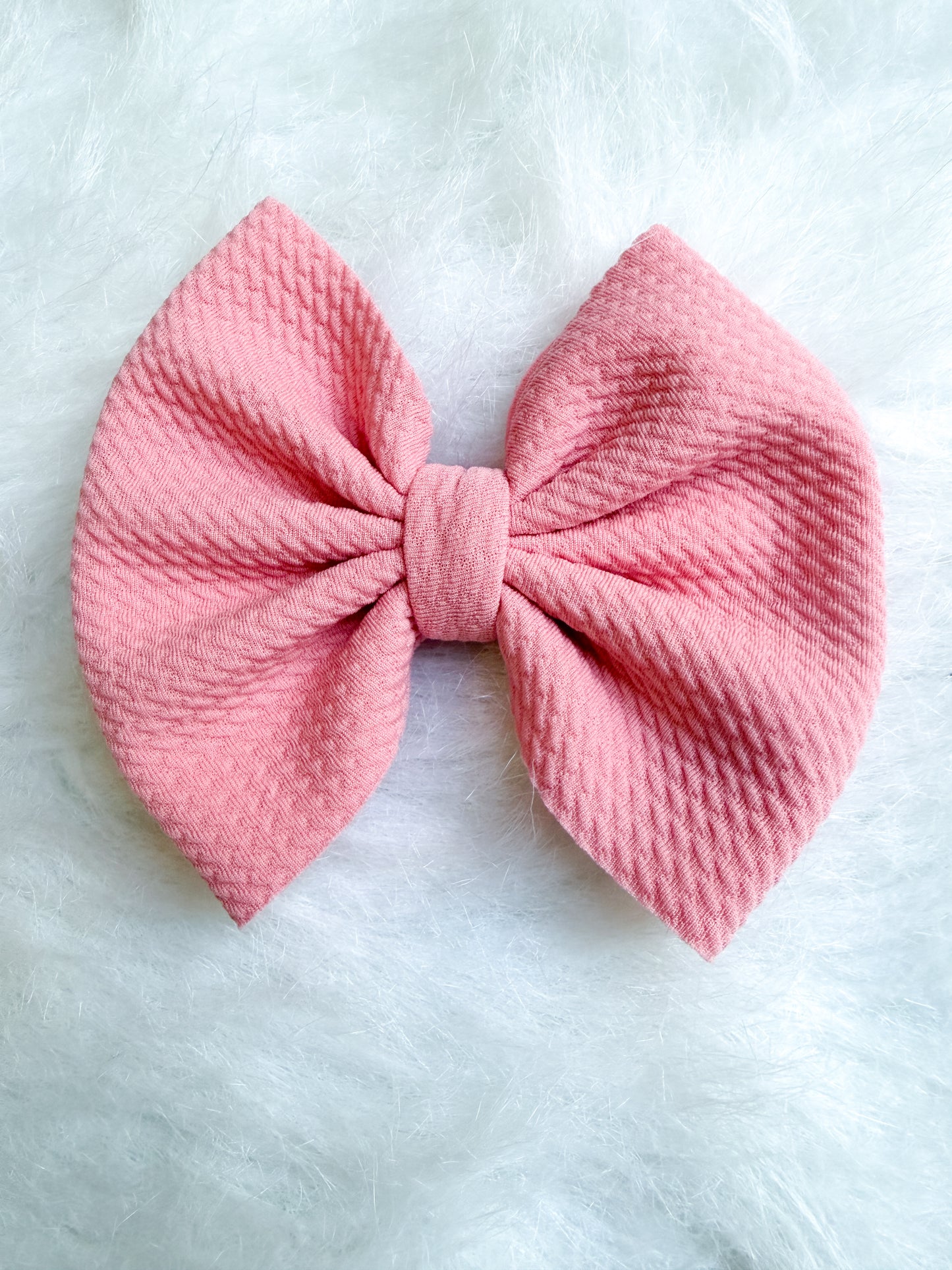 Dusty rose bows