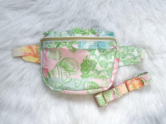 Upcycled LP dog collar