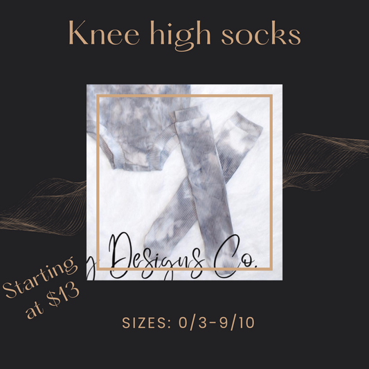 Custom Knee high socks