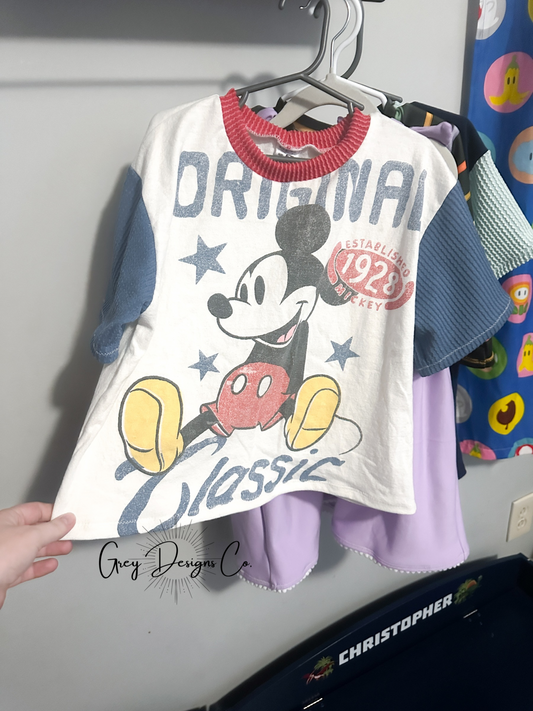 Original Mickey upcycle 5T