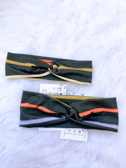 Stripe headbands