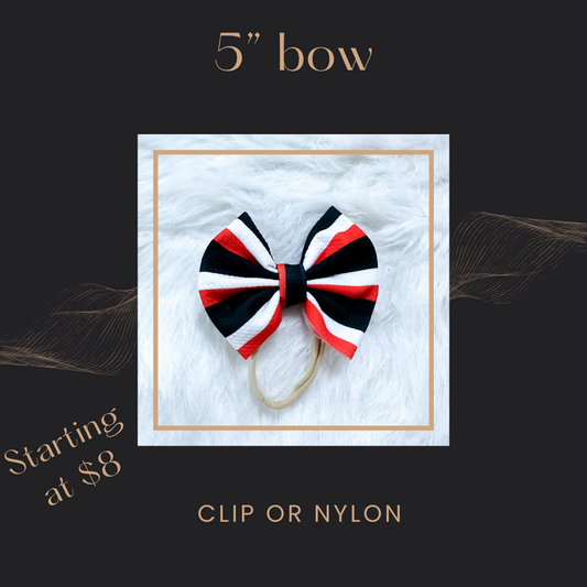 Bows on nylon