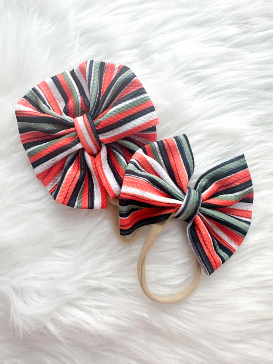 Bengal Striped Bows