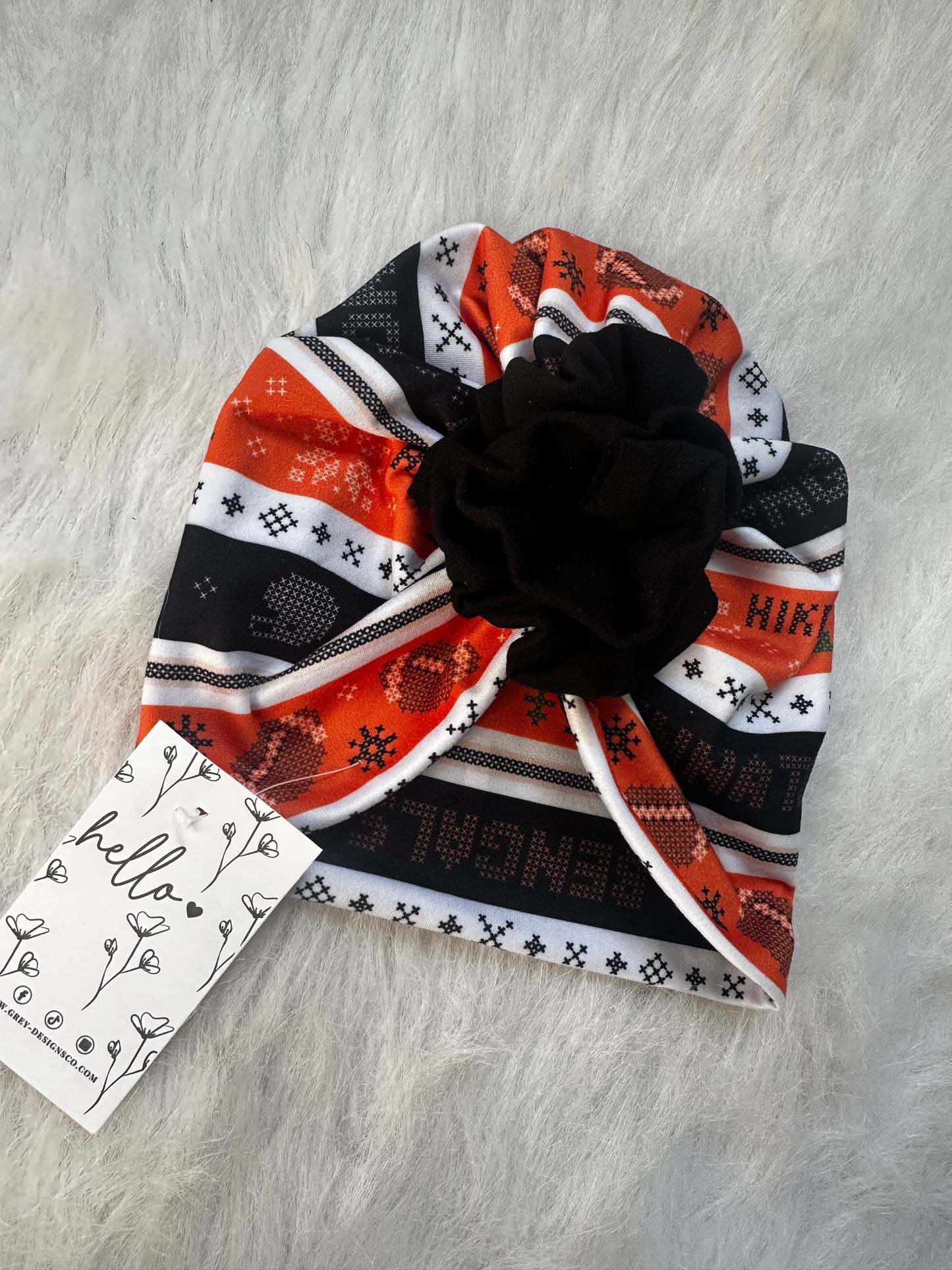 Bengals flower hat