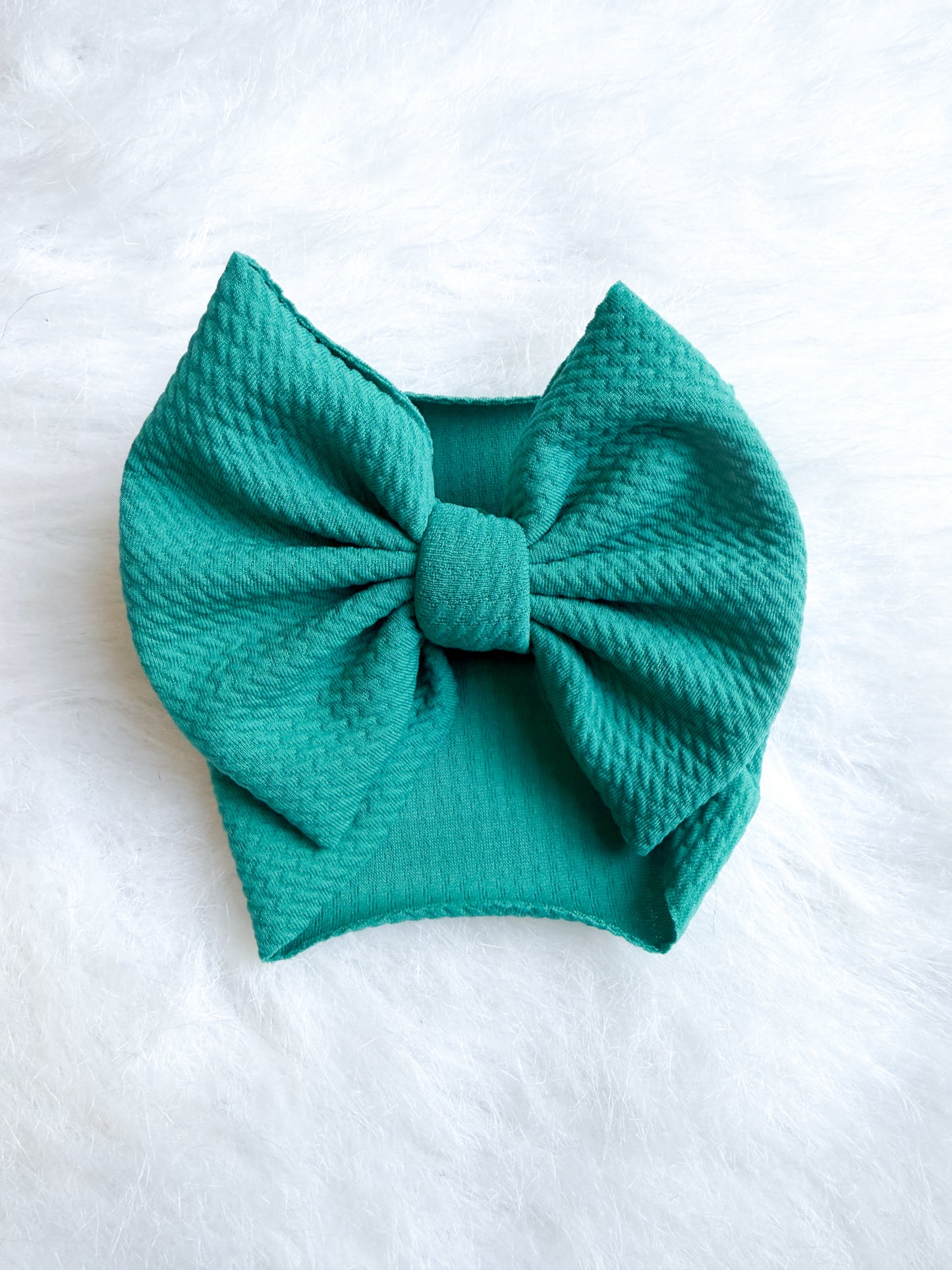 Teal bows