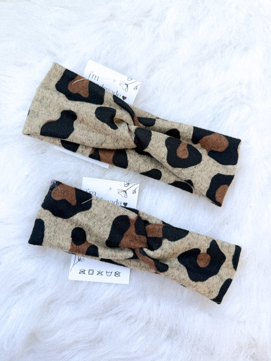 Cheetah headbands