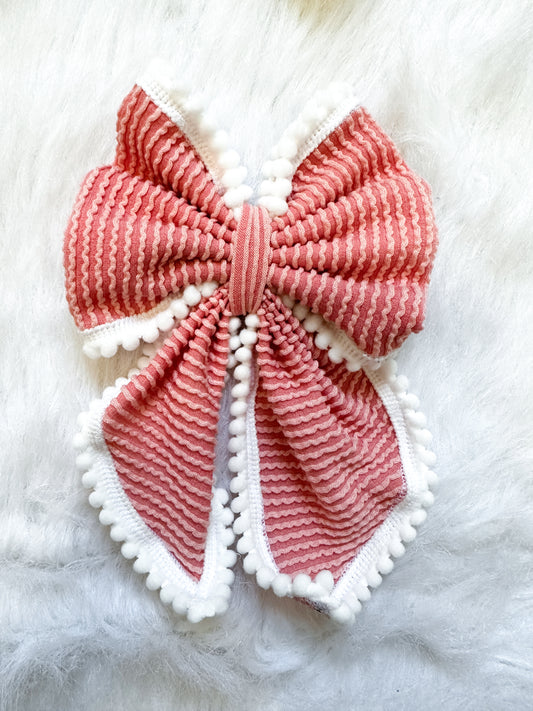 Salmon bows