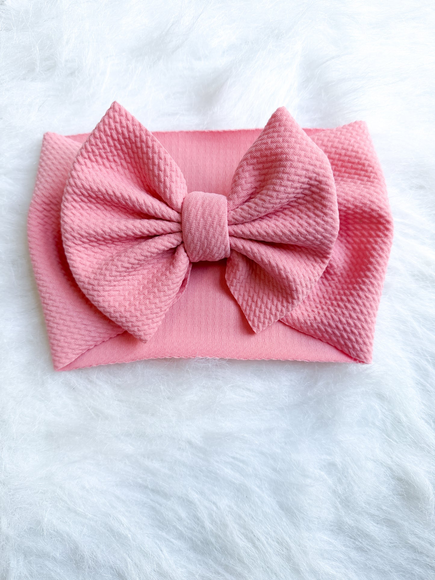 Dusty rose bows