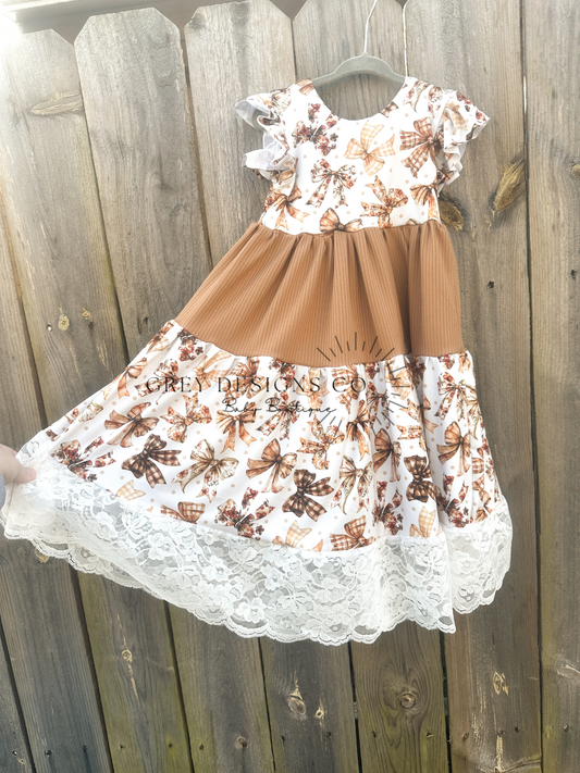 Custom Magnolia teired dress