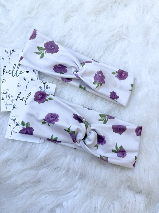 Floral headbands