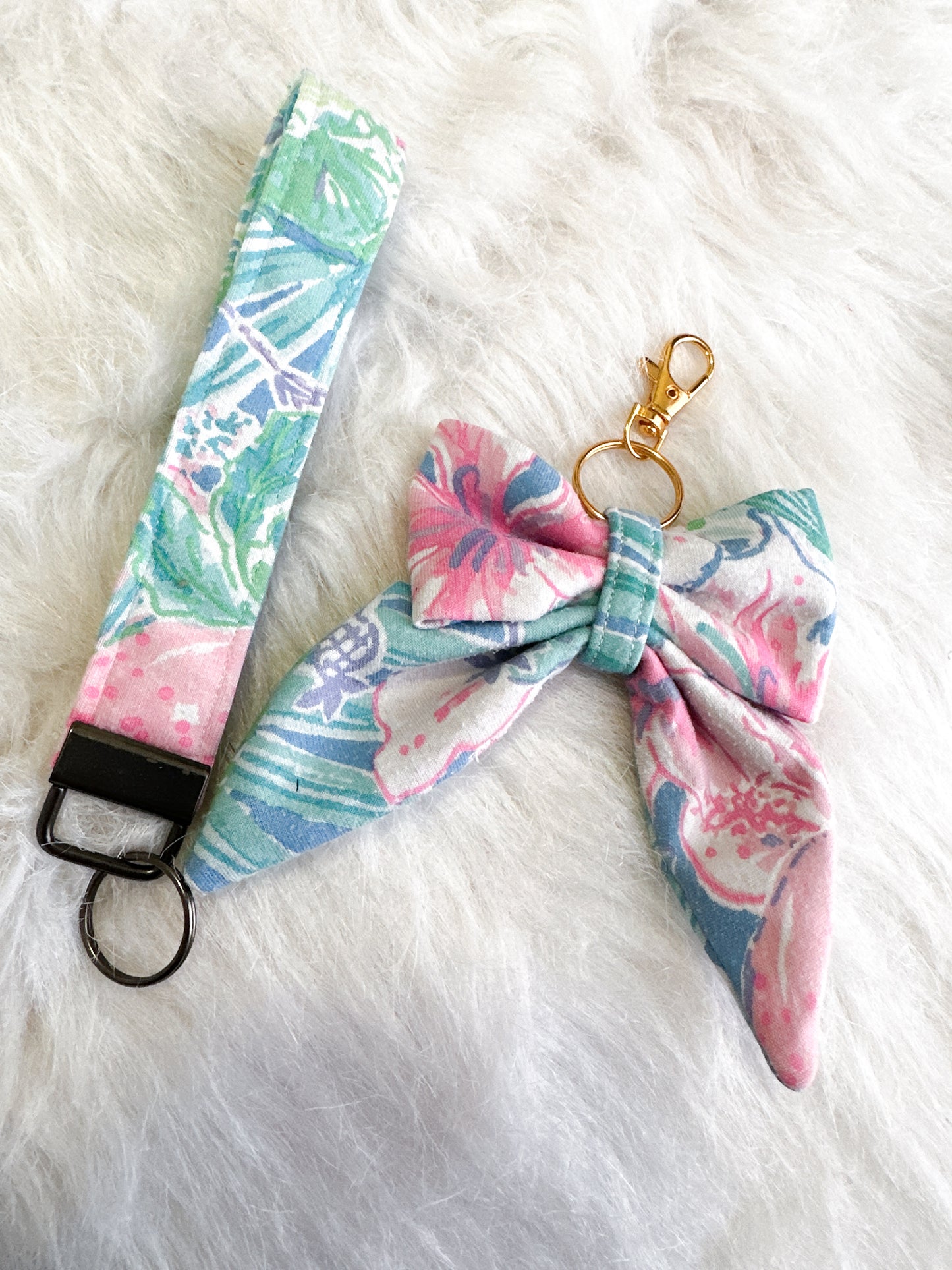 Upcycled LP wristlet