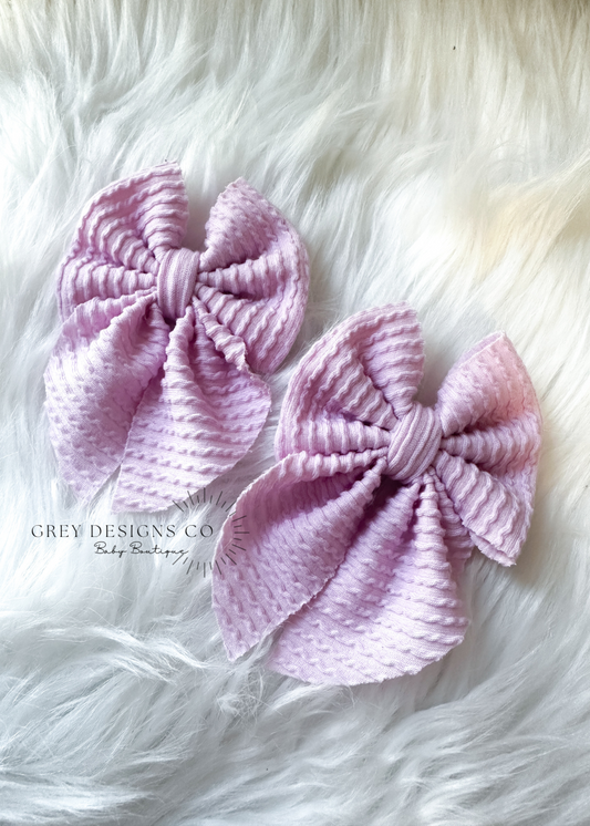 Pale Pink bows