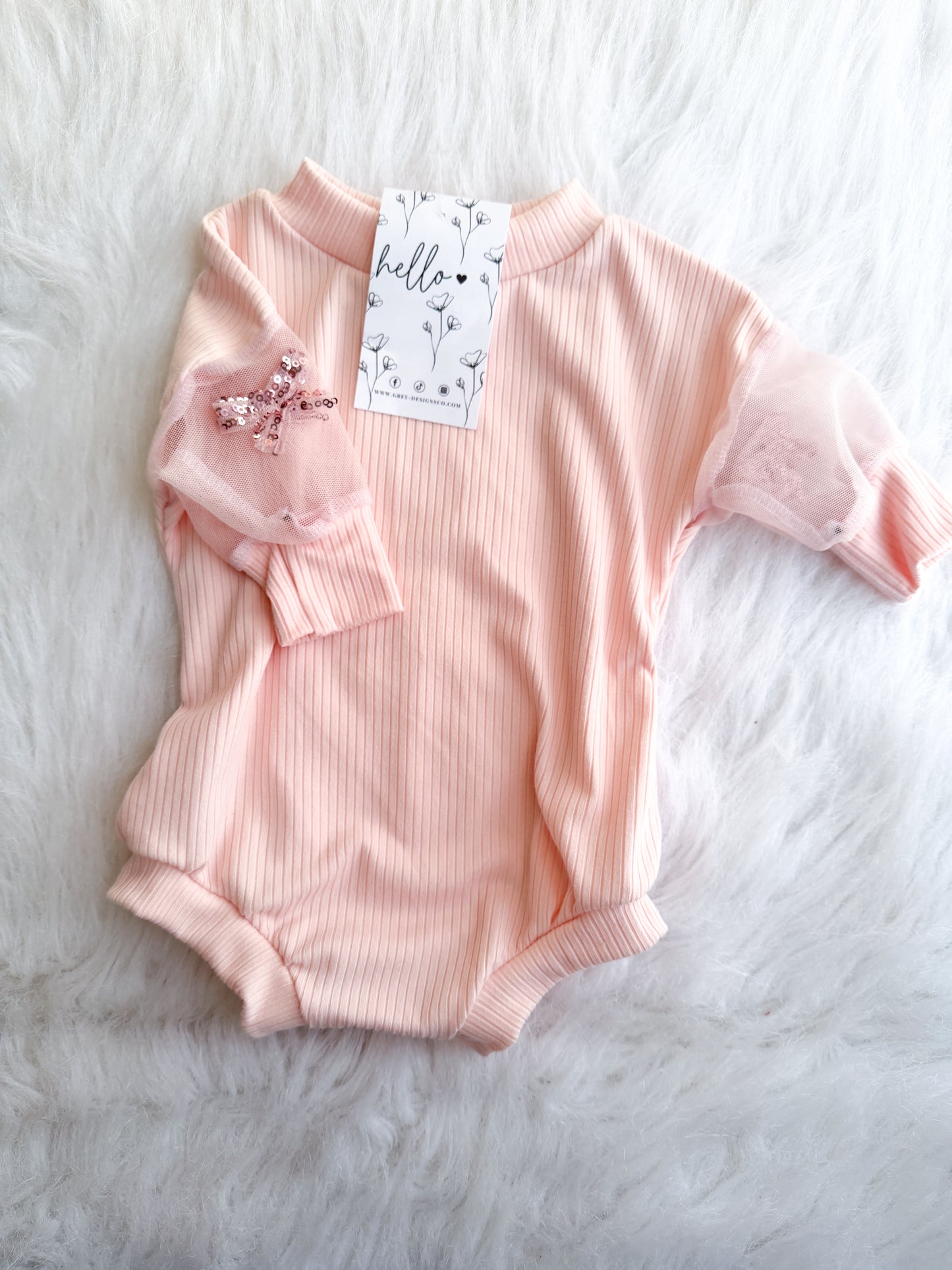 Sweater romper NB