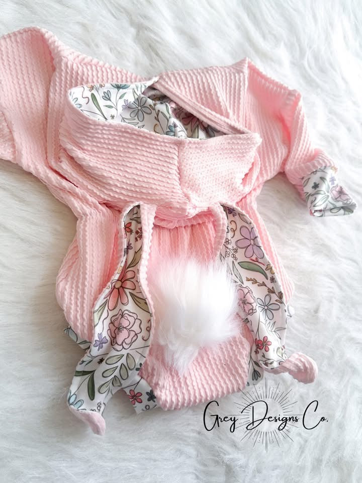Bunny romper 0-3