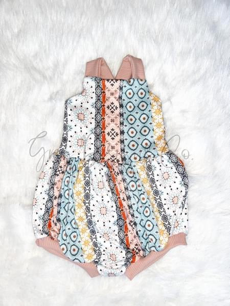 Custom Snapdragon bubble romper