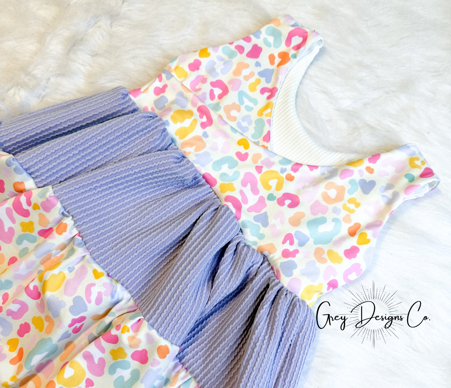 Custom Magnolia tiered dress