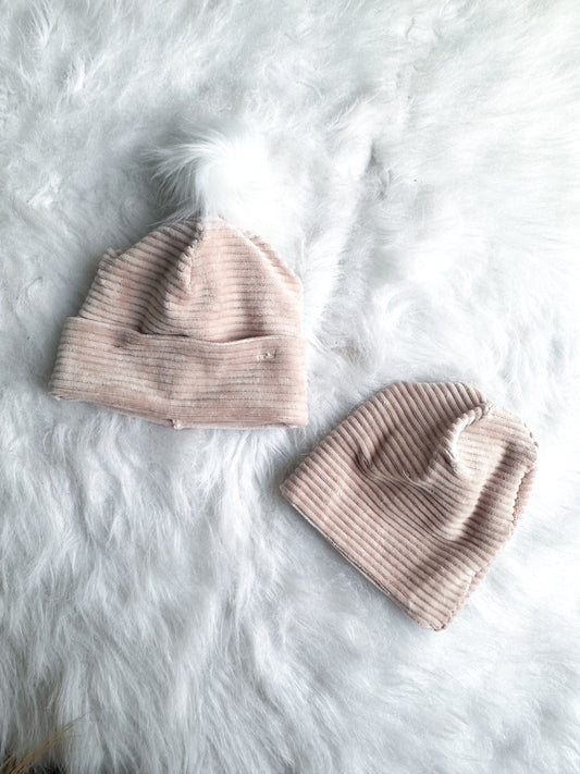 Blush beanie