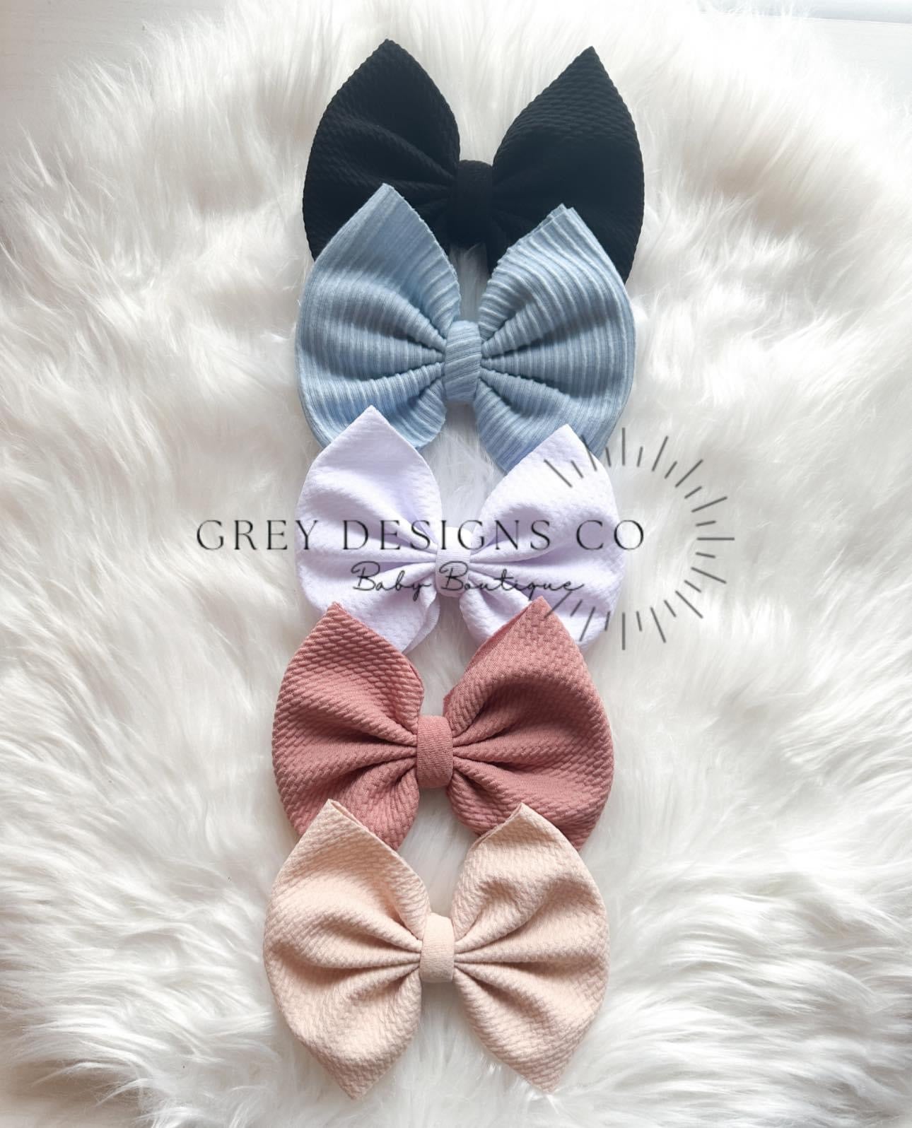 Custom Bows on clips