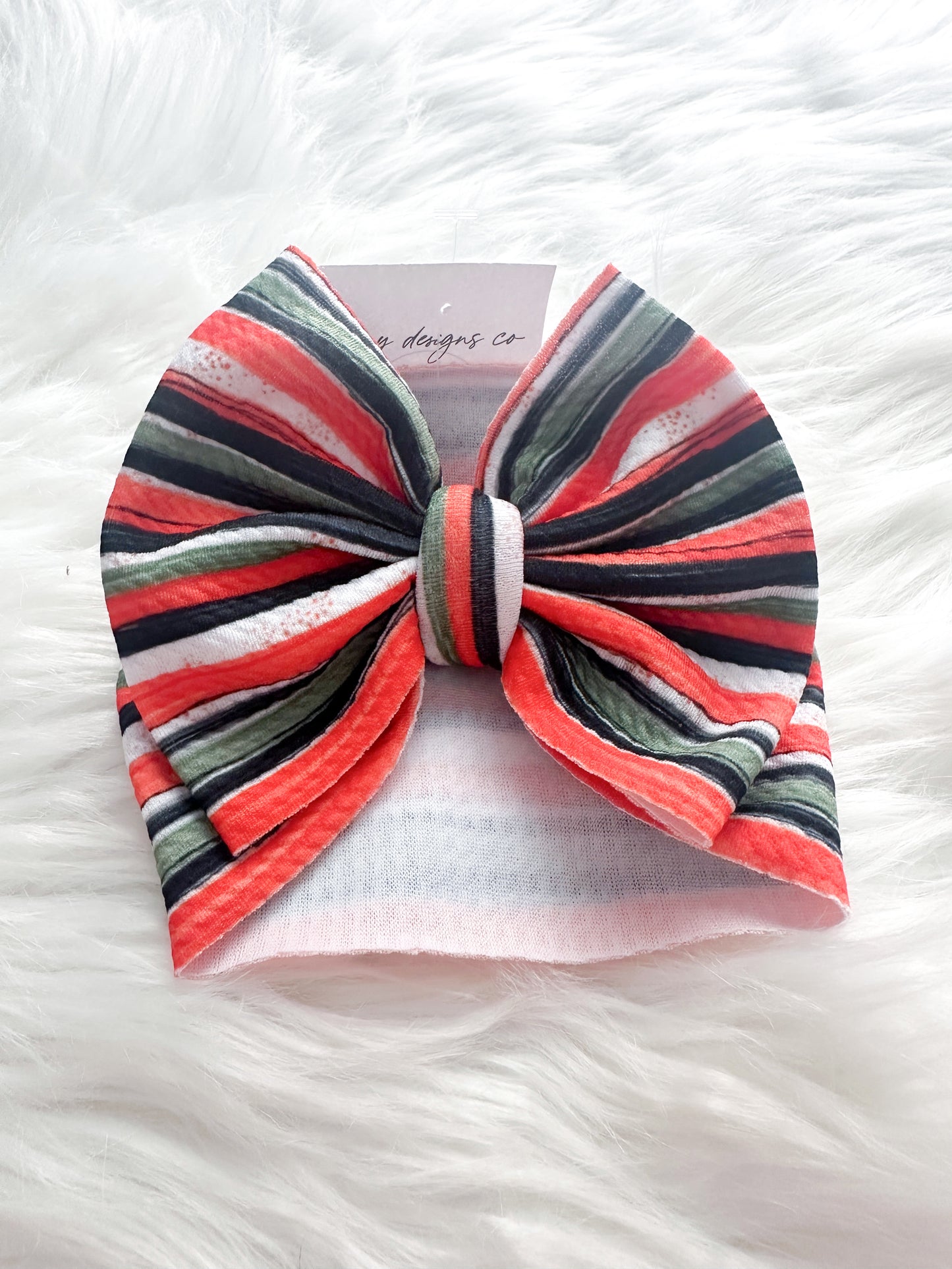 Bengal Striped Bows
