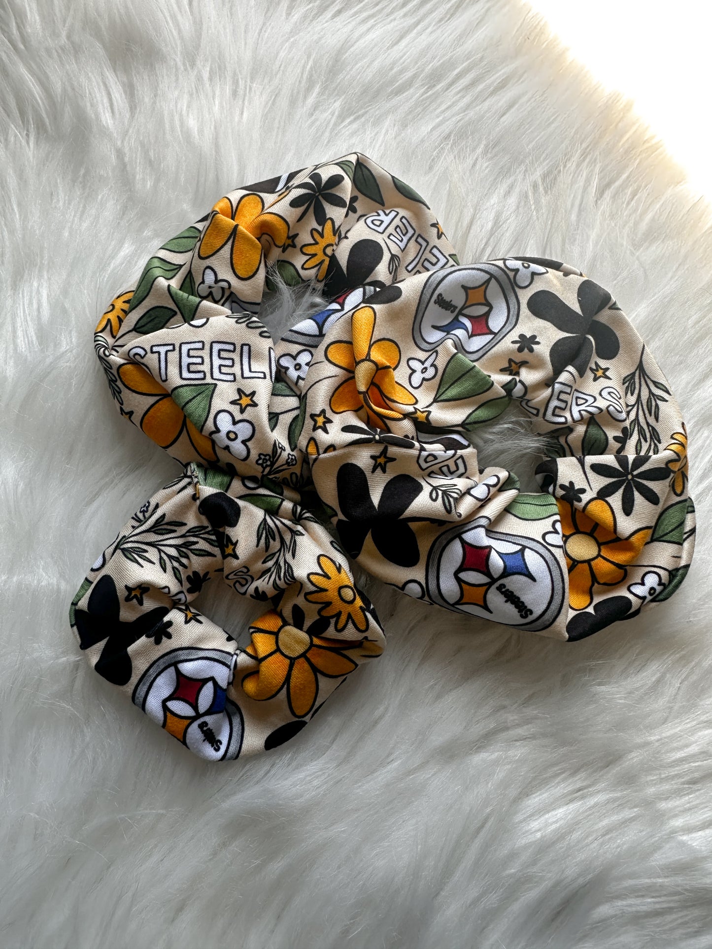 Steelers scrunchies
