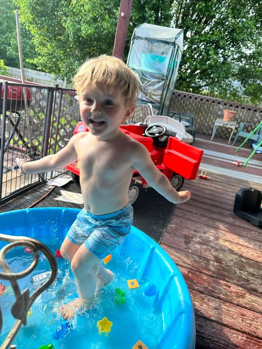 Swim trunks 18/24 & 4T