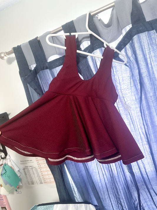 Mira pinafore dress 3T