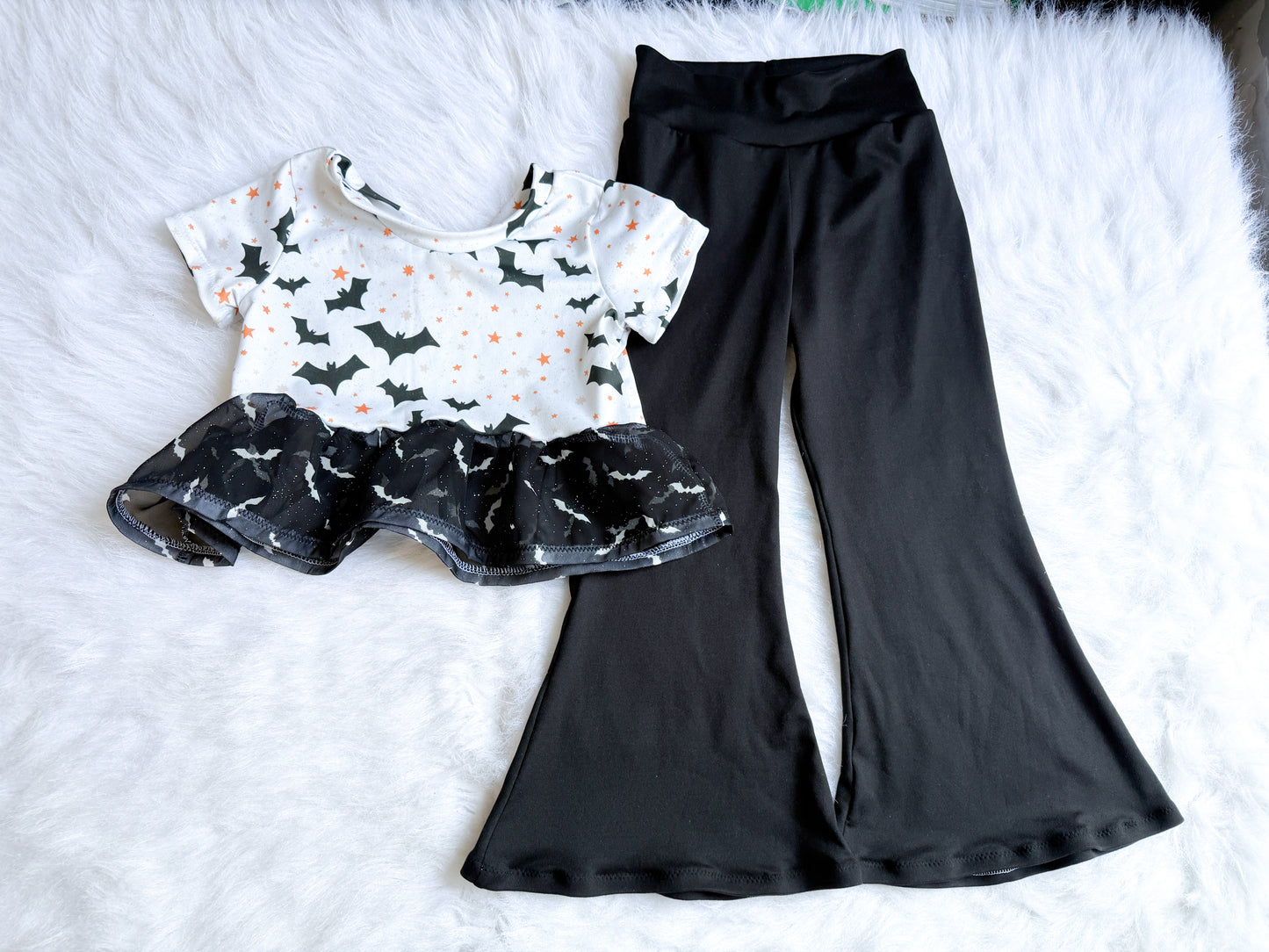 Bloomsbury top + flare pant 4T