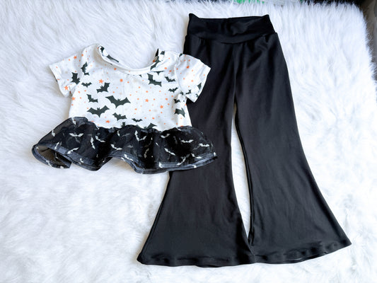 Bloomsbury top + flare pant 4T