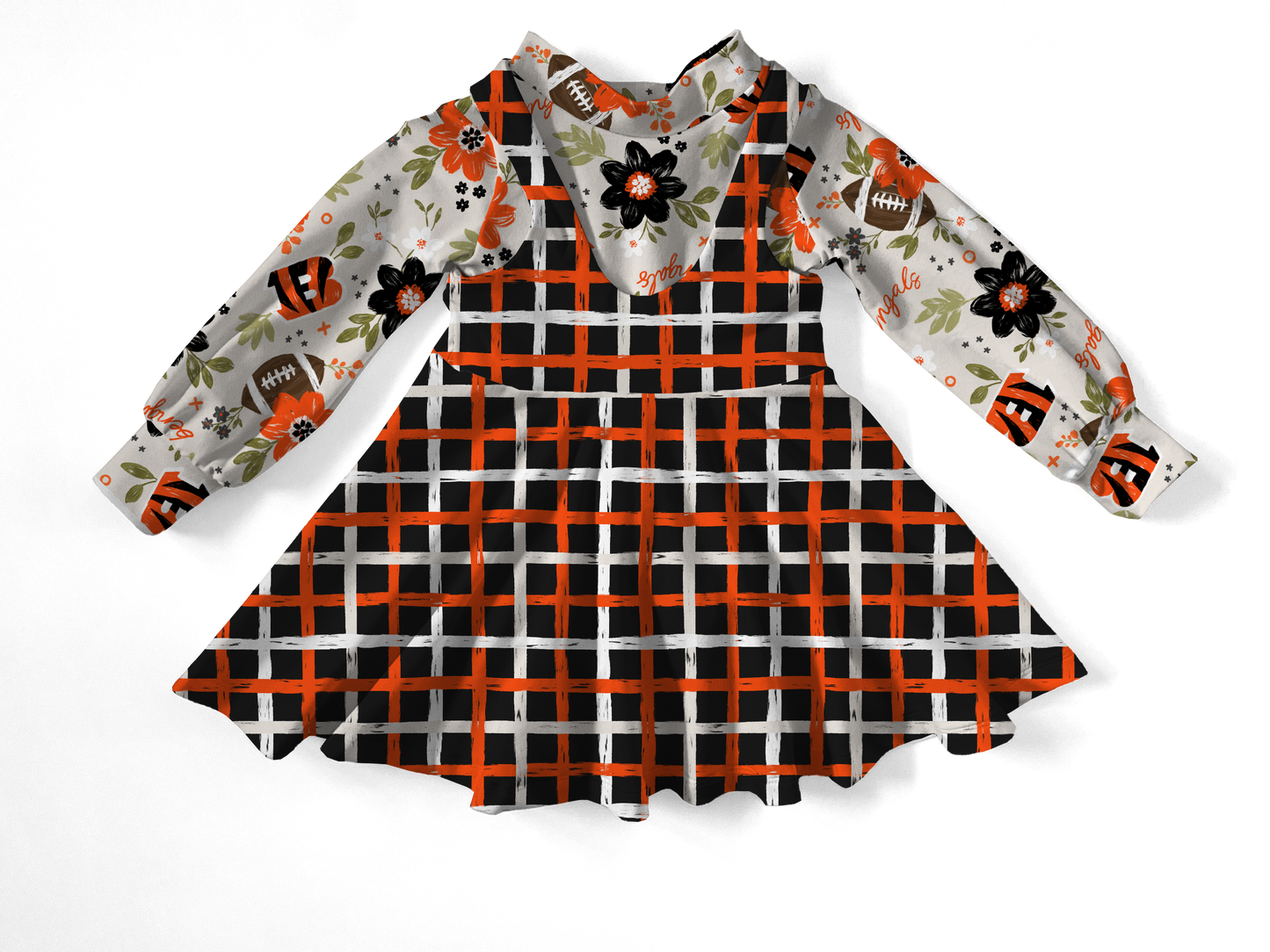 Mira pinafore dress