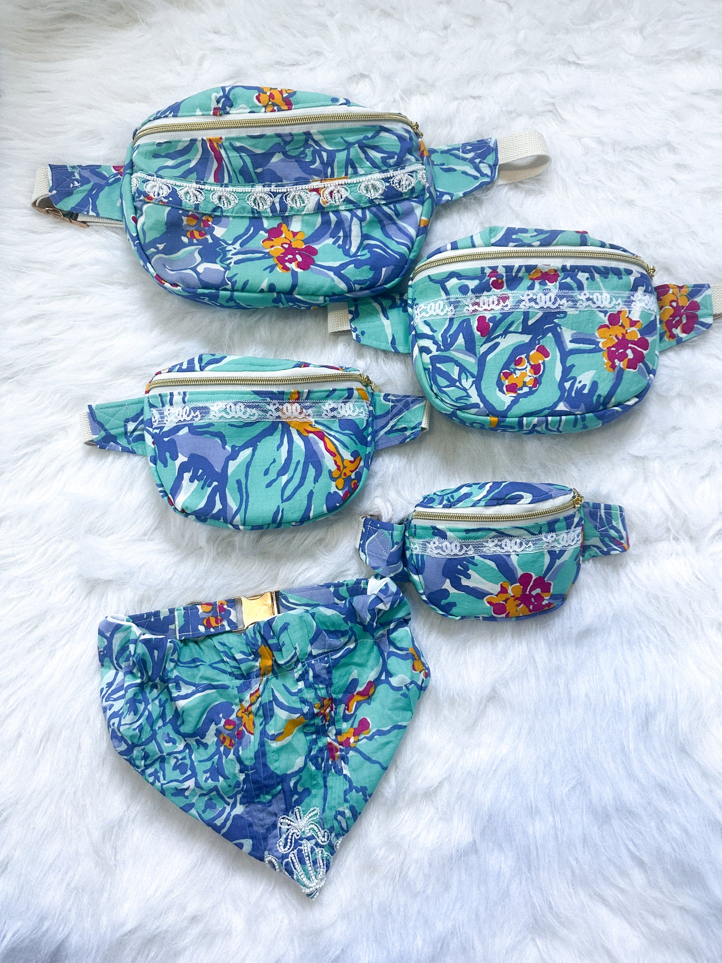 Upcycled Lilly Pulitzer