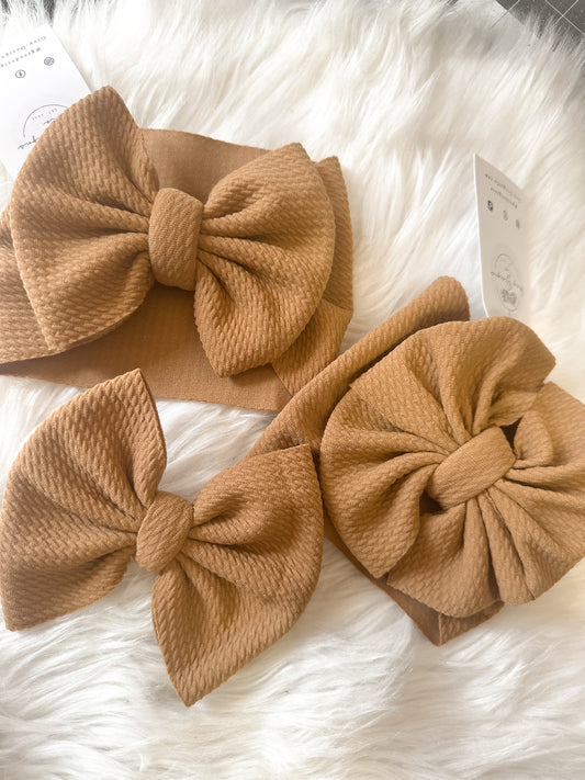 Cappuccino bows
