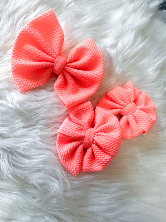 Neon bows