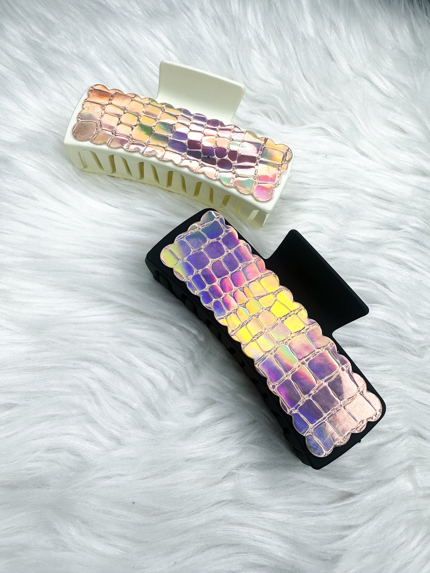 Holographic Claw Clip