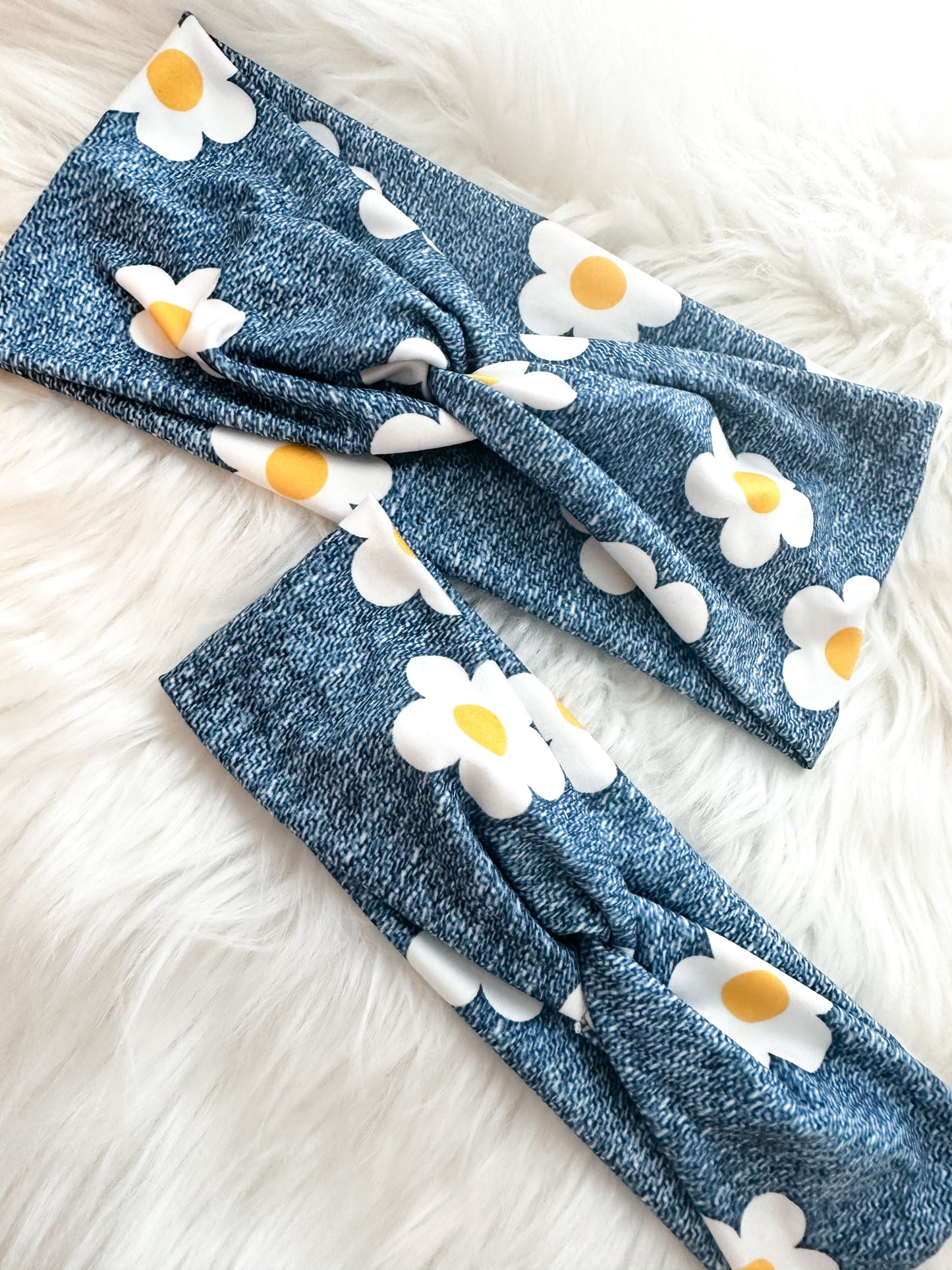 Denim daisies